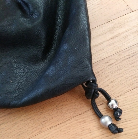 Renato Angi Bags Renato Angi Black Leather Hobo Bag Poshmark